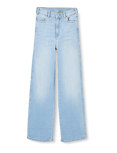 Dr Denim Damen Moxy Straight Jeans, Reinga Pale Used, S/30 von Dr. Denim