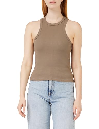 Dr. Denim Damen Amelie Top Unterhemd, walnuss, Large von Dr. Denim