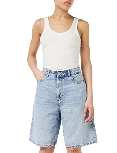 Dr. Denim Damen Bella Jeans-Shorts, Bleach Sky, 27W von Dr. Denim