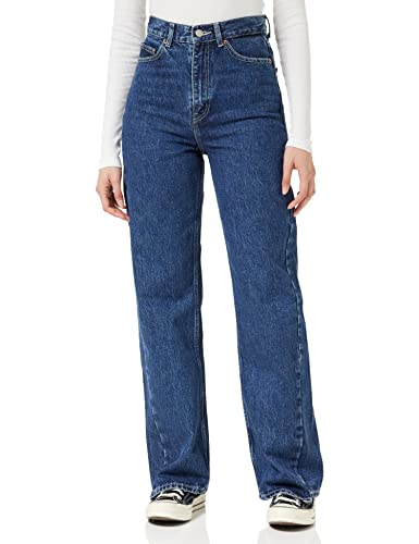 Dr. Denim Damen Echo Spiral Cut Jeans, Boulder Dark Retro, 27 W/30 L von Dr. Denim