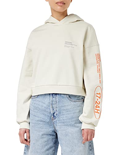 Dr. Denim Damen Ethel Hoodie Kapuzenpullover, Bone Happy Club, M von Dr. Denim