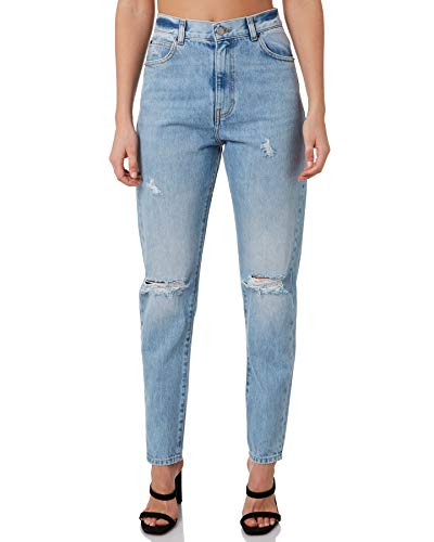 Dr. Denim Damen Jeans Nora Regular Fit lang Stoned Blue (81) 29/30 von Dr. Denim