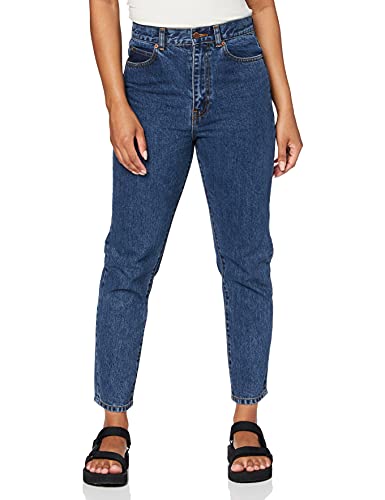 Dr. Denim Damen Nora Jeans, Mid Retro Grey, 24W / 32L von Dr. Denim