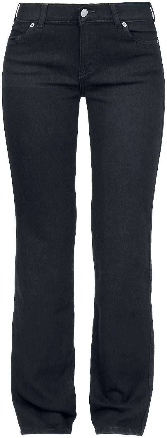 Dr. Denim Dixy Straight Jeans schwarz in L von Dr. Denim