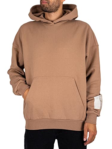 Dr. Denim Herren ALEC Hoodie Kapuzenpullover, Nougat, XL von Dr. Denim