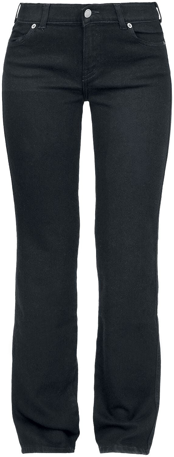 Dr. Denim Jeans - Dixy Straight - XS bis XL - für Damen - Größe M - schwarz von Dr. Denim