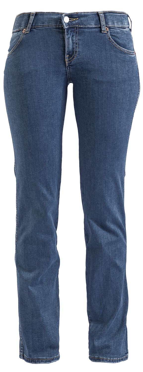 Dr. Denim Jeans - Dixy Straight - XS bis XL - für Damen - Größe XL - blau von Dr. Denim