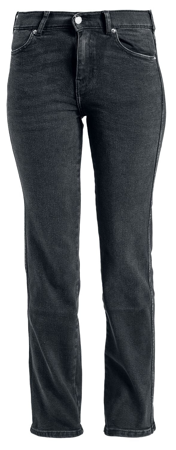 Dr. Denim Lexy Straight Jeans schwarz in S von Dr. Denim