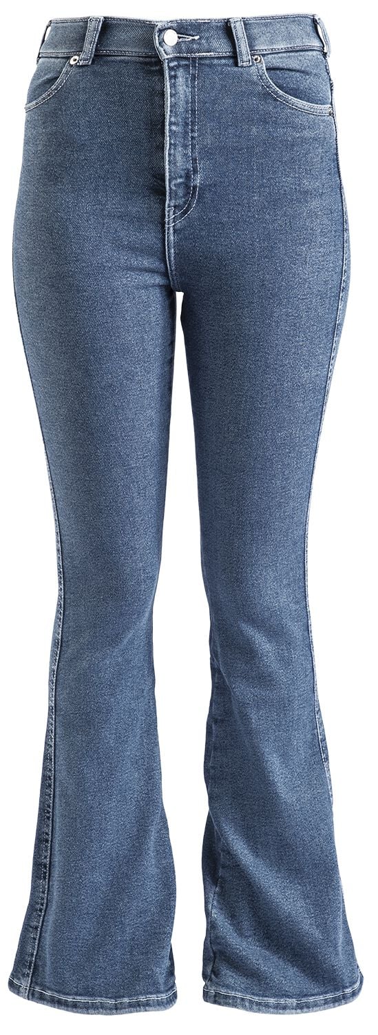 Dr. Denim Moxy Flare Jeans blau in S von Dr. Denim