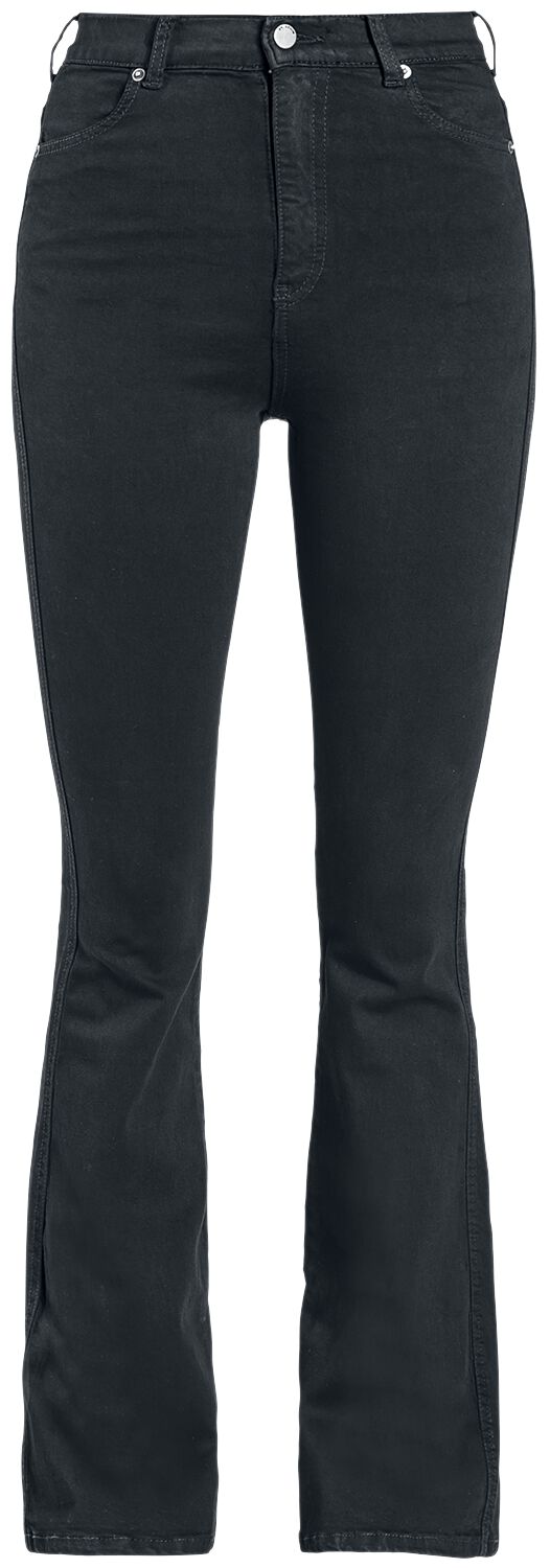 Dr. Denim Moxy Flare Jeans schwarz in L von Dr. Denim