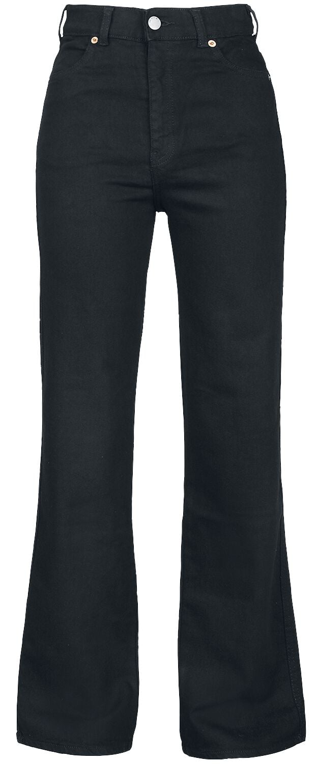 Dr. Denim Moxy Straight Jeans schwarz in XS von Dr. Denim