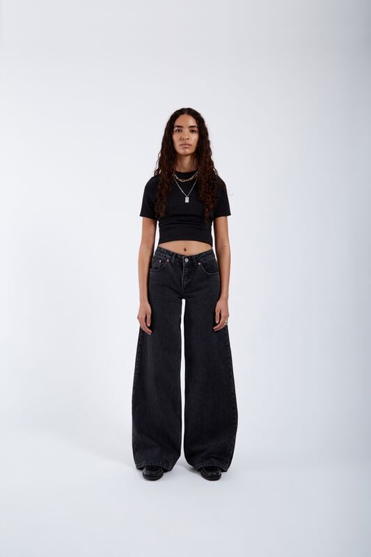 Dr. Denim RHUE Jeans schwarz in W29L32 von Dr. Denim