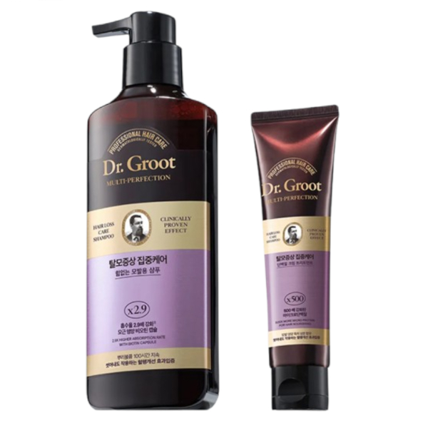 Dr. Groot - Hair Loss Care Shampoo & Treatment Set - 400ml + 100ml von Dr. Groot