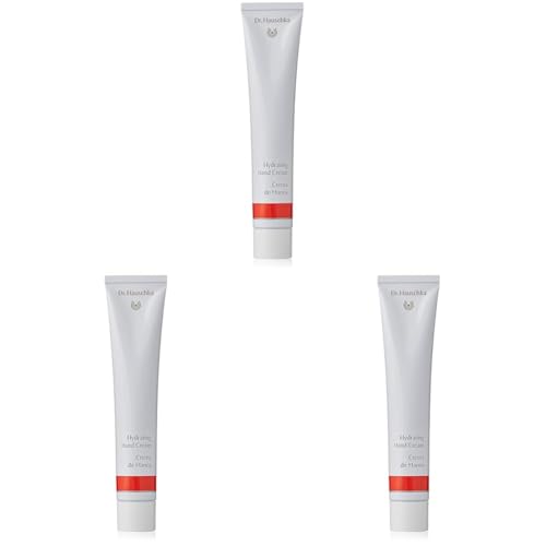 Dr. Hauschka Hydrating Hand Cream, pflegende Handcreme, 50 ml (Packung mit 3) von Dr. Hauschka