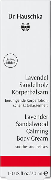 Dr. Hauschka Lavendel Sandelholz Körperbalsam 30 ml Kleingröße von Dr. Hauschka
