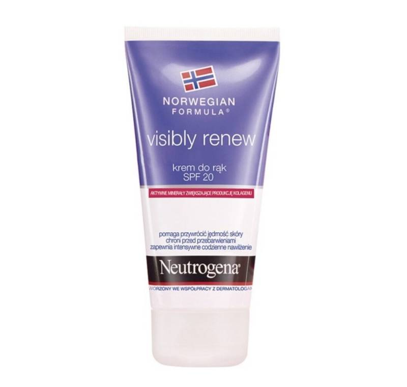 Dr. Hauschka Nagelpflegecreme Neutrogena Norwegische Formel Sichtbar erneuern Handcreme SPF 20 75ml von Dr. Hauschka