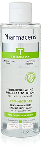 Pharmaceris T - Antibacterial Micellar Solution Reinigung und Make-up Entferner für Gesicht und Augen (200 ml) von Pharmaceris
