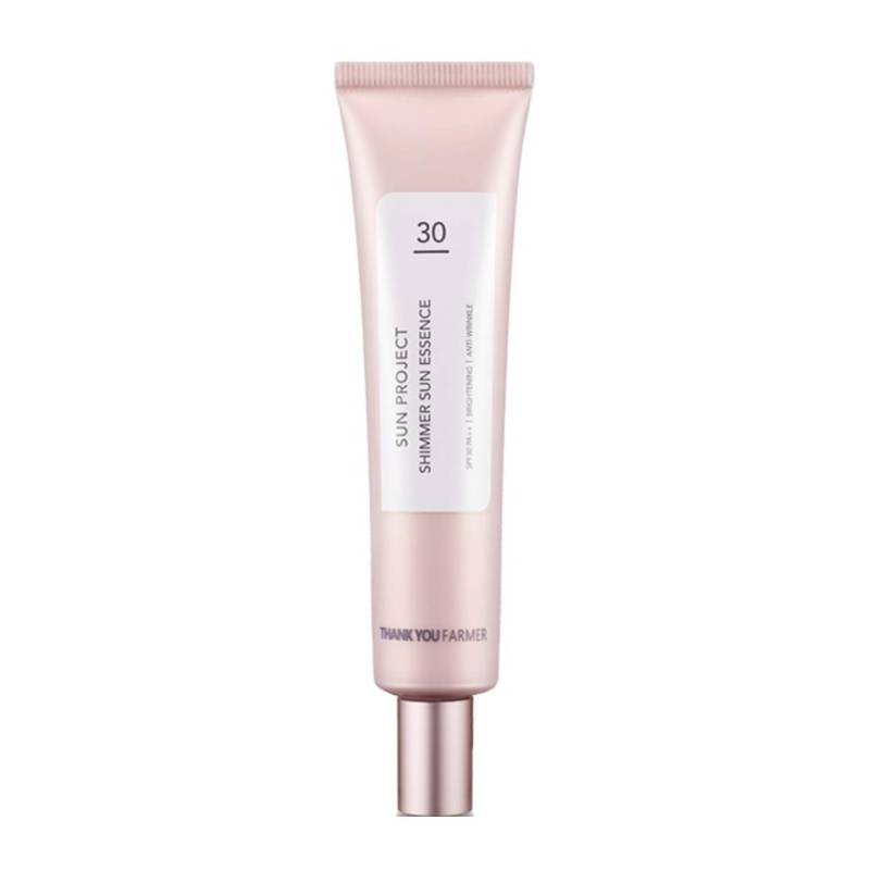 THANK YOU FARMER - Sun Project Shimmer Sun Essence SPF30+ PA++ - 40ml von THANK YOU FARMER
