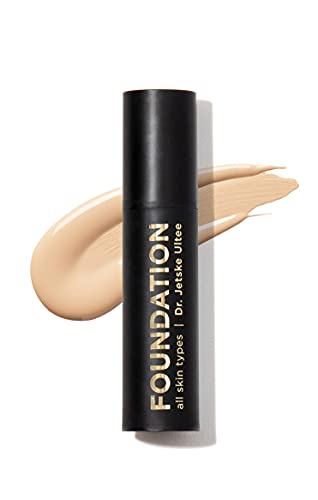 Dr. Jetske Ultee Foundation | Für einen gleichmäßigen und natürlichen Teint | Milde und beruhigende Inhaltsstoffe | Allantoin & Jojobaöl | Für sehr sensible, unruhige Haut geeignet (30) von Dr. Jetske Ultee