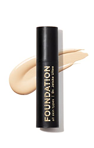 Dr. Jetske Ultee Foundation | Für einen gleichmäßigen und natürlichen Teint | Milde und beruhigende Inhaltsstoffe | Allantoin & Jojobaöl | Für sehr sensible, unruhige Haut geeignet (20) von Dr. Jetske Ultee