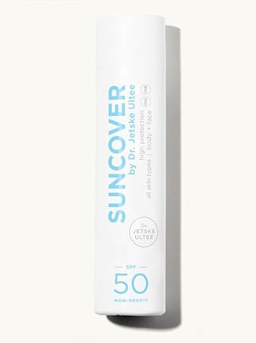 Suncover Dr. Jetske Ultee | Sonnencreme | LSF 50 | Kinder | Körper & Gesicht | Enthält effektive und sichere UV-Filter | Wasserresistent | Parfümfrei | Ohne Octocrylene (250 ml) von Dr. Jetske Ultee