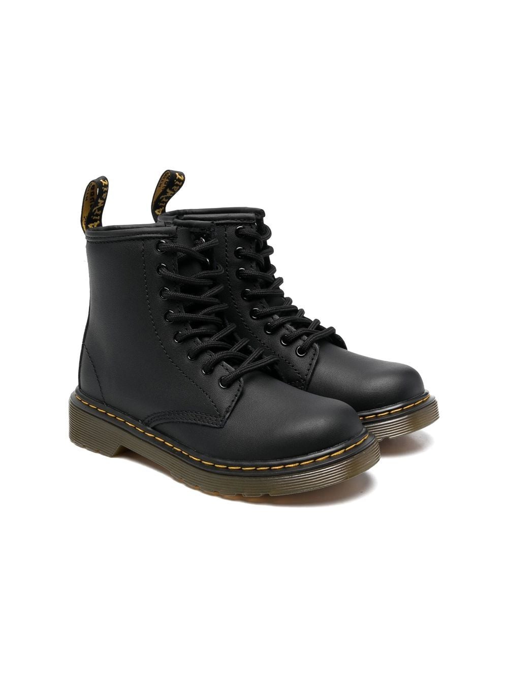 Dr. Martens Kids Pascal Schnürstiefel - Schwarz von Dr. Martens Kids