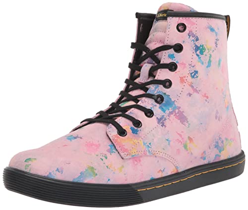 DR MARTENS Damen Sheridan Combat Boot, Rosa, 7 von Dr. Martens