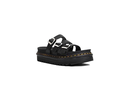 DR MARTENS Slide Sandals, Schwarz Hydro Leder, 41 EU von Dr. Martens