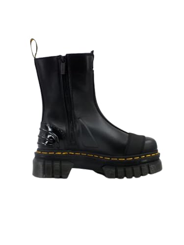 DR. MARTENS Damen Chelsea Boots, Black Nappa Lux & Black Ajax & Black Soft Patent Pu, 37 EU von Dr. Martens