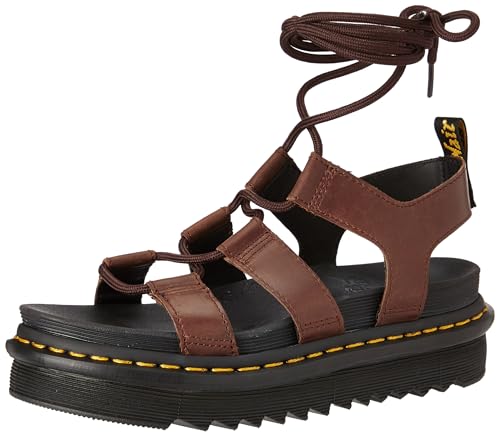 DR. MARTENS Damen Nartilla Amphibians, Dark Brown New Oily Illusion, 42 EU von Dr. Martens