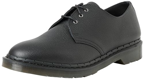 DR. MARTENS Herren 3 Eye Shoe Boots, Black Atlas Pebble Grain, 41 EU von Dr. Martens