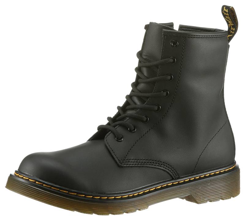 DR. MARTENS Schnürboots "1460 Kinder SOFTY T" Kinderstiefel, Freizeitschuh mit Reißverschluss und Anziehlasche von Dr. Martens