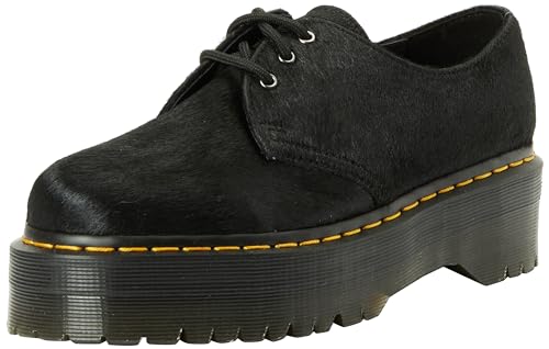 DR. MARTENS Unisex 3 Eye Shoe Boots, Black Hair On, 37 EU von Dr. Martens