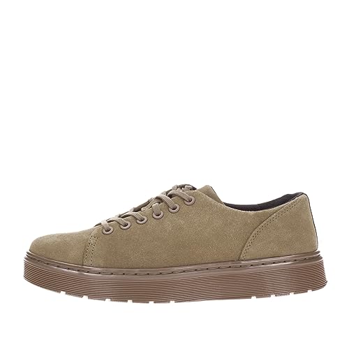 DR. MARTENS Unisex 6 Eye Shoe Boots, DMS Olive E.H. Suede, 41 EU von Dr. Martens