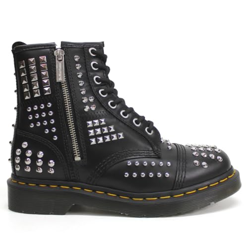 DR. MARTENS Unisex 8 Eye Boots, Black Atlas, 41 EU von Dr. Martens