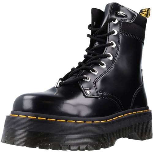 DR. MARTENS Unisex 8 Eye Boots, Black Buttero & Black 100% Recycled Da Pk Mesh, 36 EU von Dr. Martens