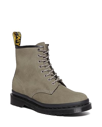 DR. MARTENS Unisex 8 Eye Boots, Nickel Grey Milled Nubuck Wp, 39 EU von Dr. Martens