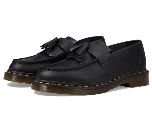 DR. MARTENS Unisex Tassel Loafer Boots, Black Felix Rub Off, 43 EU von Dr. Martens