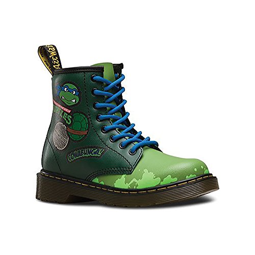 DR.MARTENS Kinderstiefel Turtles Leo J DMS Grün Lamper (35) von Dr. Martens