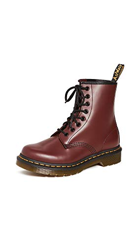 Dr. Martens 1460 Lederstiefel mit 8 Ösen, Kirschrot, 6 von Dr. Martens