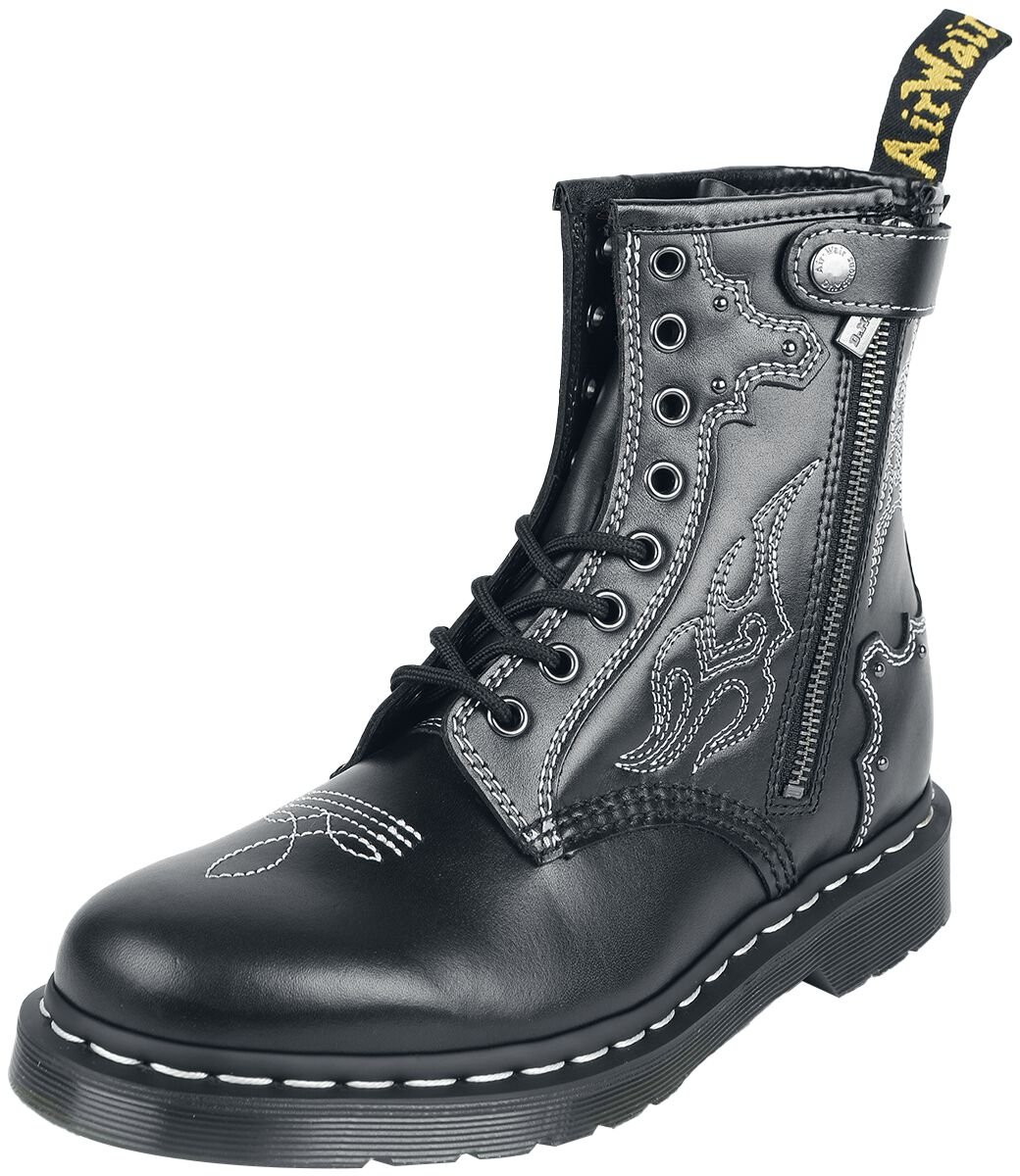 Dr. Martens 1460 GA - Black Wanama Boot schwarz in EU39 von Dr. Martens