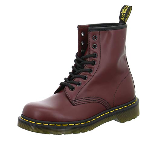 Dr. Martens 1460 Smooth, Unisex-Erwachsene Combat Boots, Rot (1460 Smooth 59 Last CHERRY RED), 36 EU von Dr. Martens