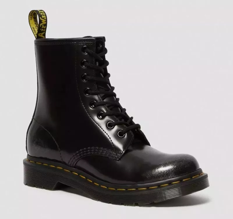 Dr. Martens 1460 silver (black) schwarz 37 von Dr. Martens