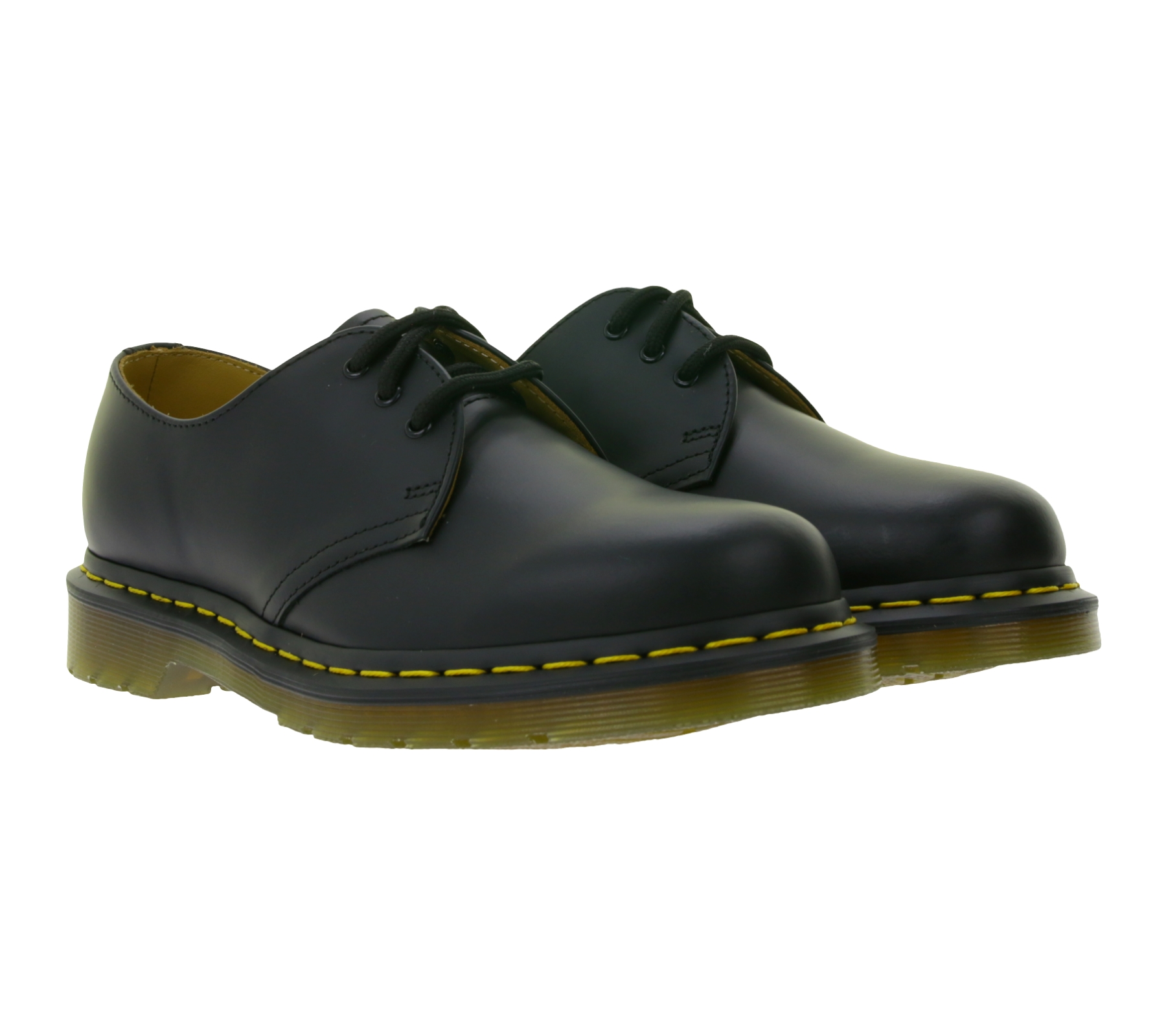 Dr. Martens 1461 Smooth Damen Oxford-Halbschuhe mit gepolsterter DMS-Sohle Glattleder-Schuhe 11838002 Schwarz von Dr. Martens