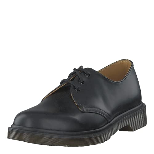 Dr. Martens 1461PW Smooth 59 Last Unisex-Erwachsene Derby Schnürhalbschuhe, Schwarz (Black Smooth), 36 EU von Dr. Martens