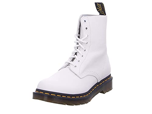 Dr. Martens 8 Eye Boot Springerstiefel, Optical White Virginia, 37 EU von Dr. Martens