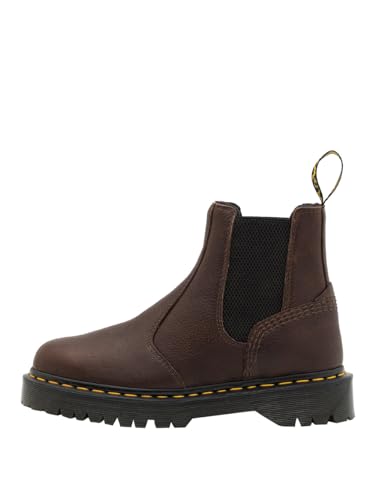 Dr. Martens 2976 Bex Fl Herren Stiefeletten - Braun Modell 31157201 Leder, Dunkelbraun, 43 EU von Dr. Martens