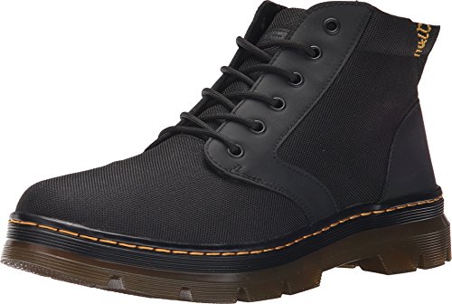 Dr. Martens 6 Eye Boot Springerstiefel, Schwarz Black Extra Tough Nylon Black Rubbery 001, 41 EU von Dr. Martens