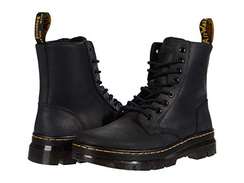 Dr. Martens 8 Eye Boot Springerstiefel, Black Wyoming, 38 EU von Dr. Martens