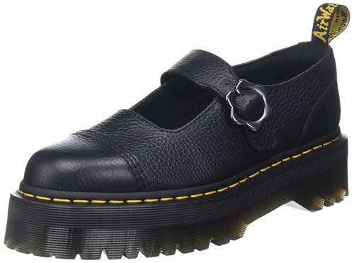 Dr. Martens Addina Blume, Schwarz gefr ster Nappa, 36 EU von Dr. Martens